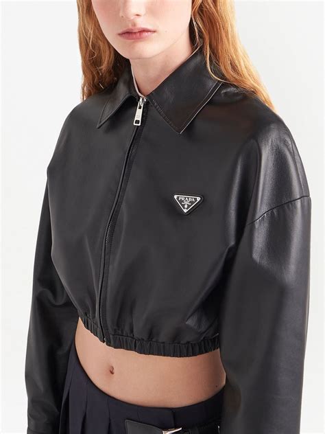 prada coats womens 2017|Prada leather jacket women's.